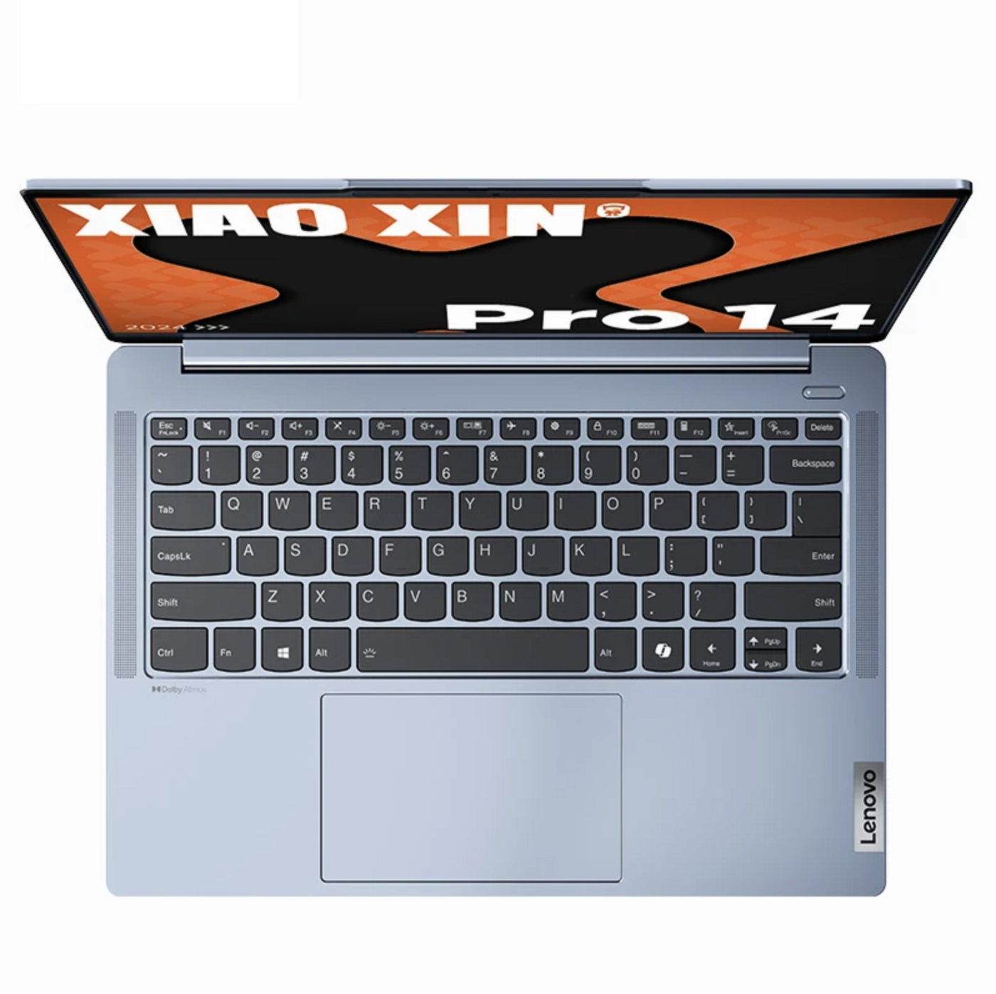 Ноутбук Lenovo Xiaoxin Pro 14 2024 / R7 8845H / 32 ГБ / 1 ТБ / OLED / Серый