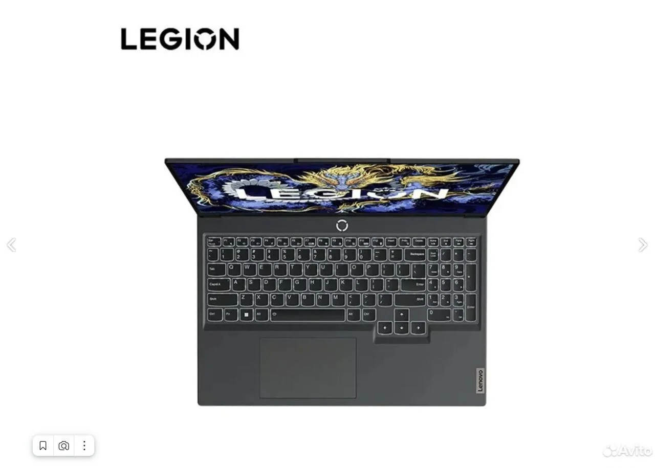 Игровой ноутбук Lenovo Legion Slim 5 (Y7000P) 2024 / i7-14650HX / RTX 4060 / 16 ГБ / 1 ТБ / Серый