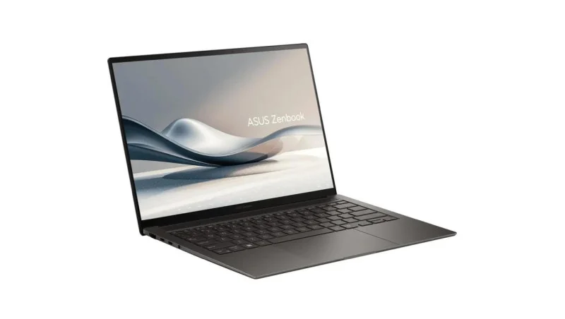 Ноутбук ASUS Zenbook S14 (14 Air) 2024 / Ultra 7 258V / 32 ГБ / 1 ТБ / OLED / Серый