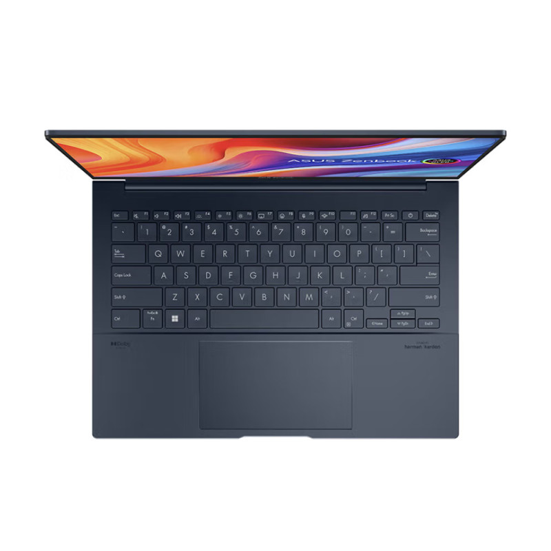 Ноутбук ASUS Zenbook 14 / 2025 / Ultra 9 285H / 32 ГБ / 1 ТБ / OLED / Синий