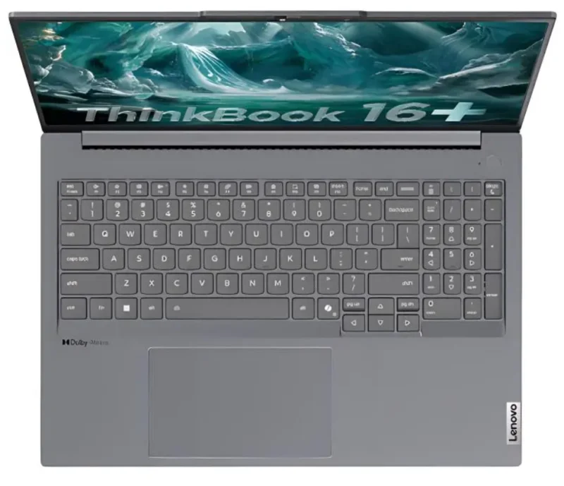 Ноутбук Lenovo ThinkBook 16+ 2025 / Ultra 7 255H / 32 ГБ / 1 ТБ / Серый